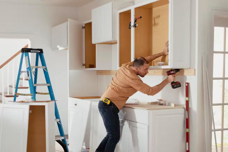 cabinet installation